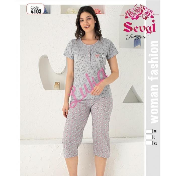 Women's turkish pajamas SEVGI 4105m