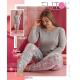 Women's turkish Pajama Elitol 1570
