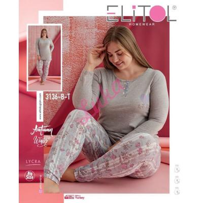 Women's turkish Pajama Elitol 3136