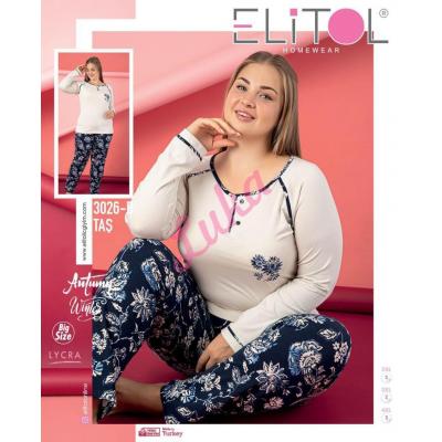 Women's turkish Pajama Elitol 3026