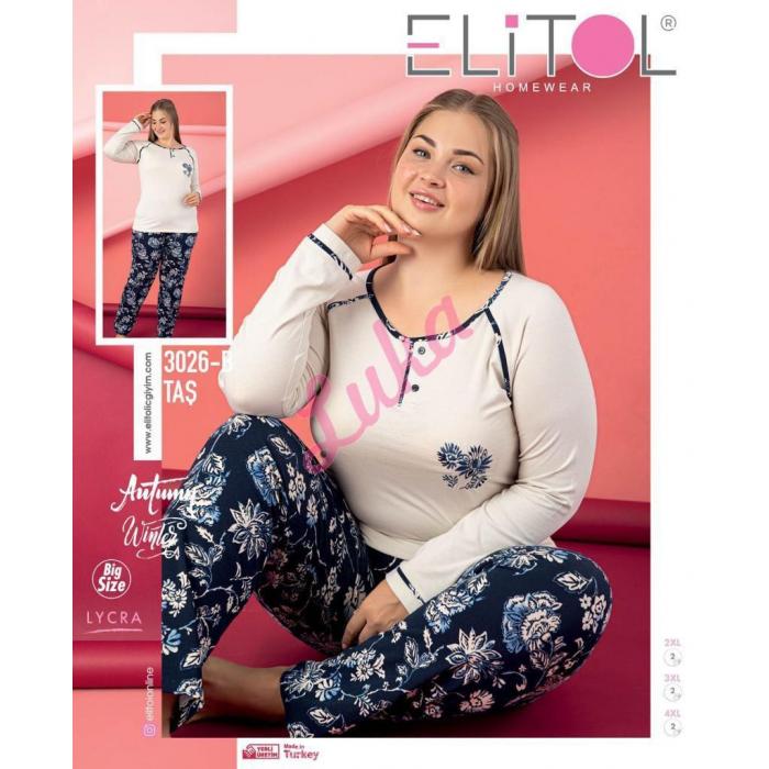 Women's turkish Pajama Elitol 3136