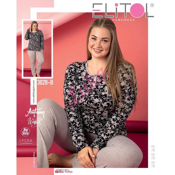 Women's turkish Pajama Elitol 3136