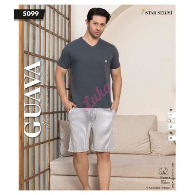 Men's turkish Pajama Guava 5099