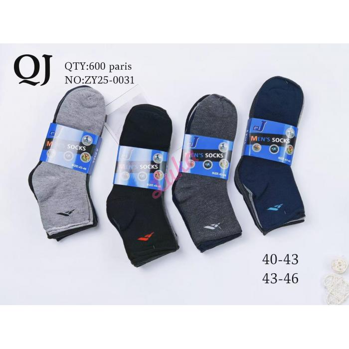 Skarpety męskie bezuciskowe QJ ZY25-0032