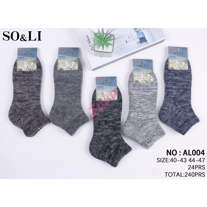 Men's socks SO&LI Thermo AL006