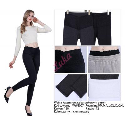 Women's warm leggings Alina W6007