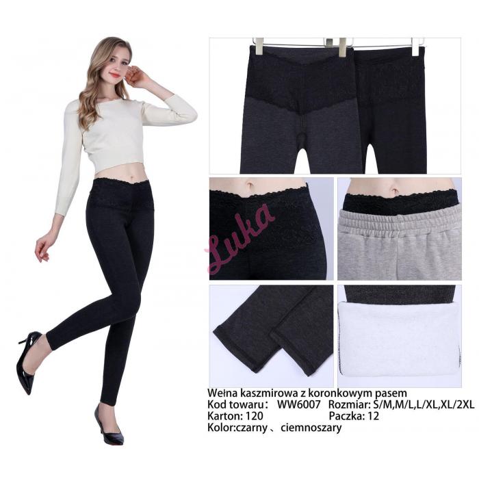 Women's warm leggings Alina W6007