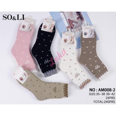 Women's Socks So&Li Wool AM008-3