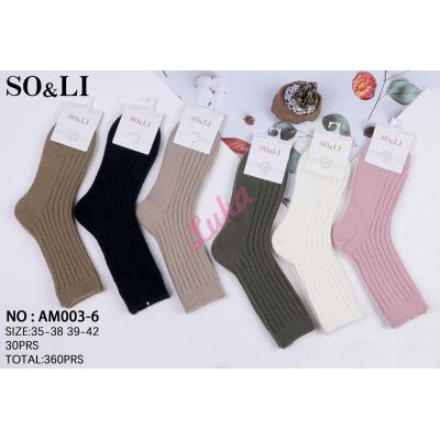 Women's Socks So&Li AM003-7