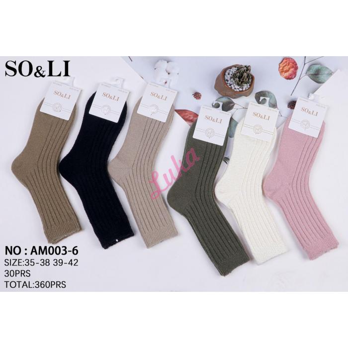Women's Socks So&Li AM003-7