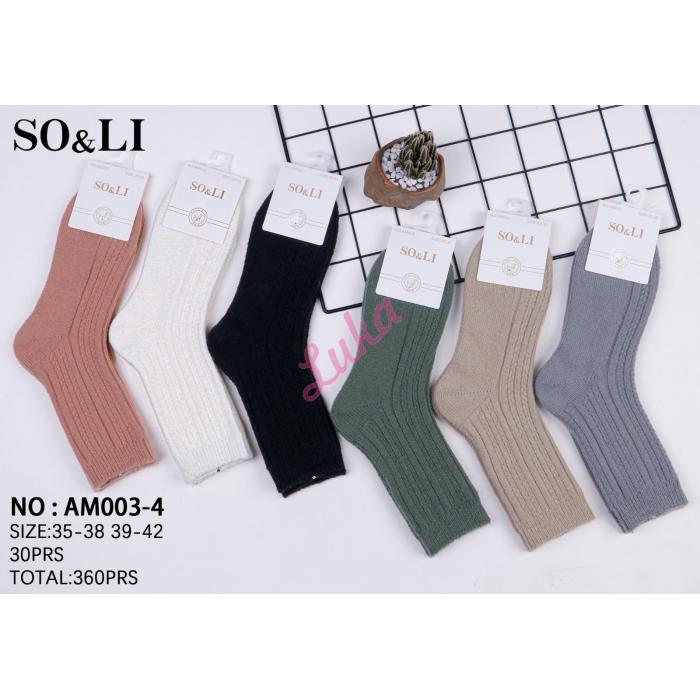 Women's Socks So&Li AM003-6