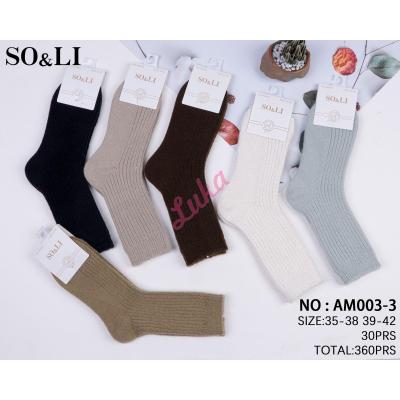 Women's Socks So&Li AM003-4