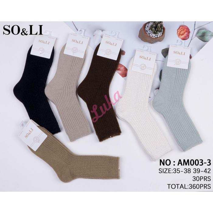 Women's Socks So&Li AM003-4