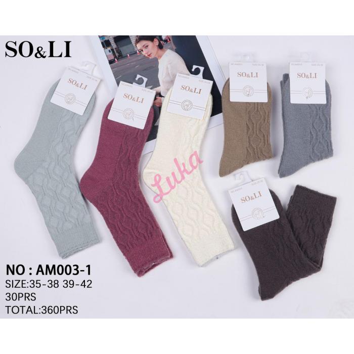 Women's Socks So&Li AM003-2