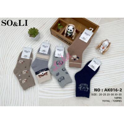 Kid's socks So&Li Thermo AK016-2