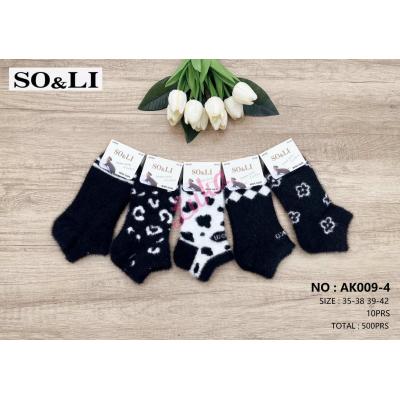 Women's Socks So&Li Wool AK009-2