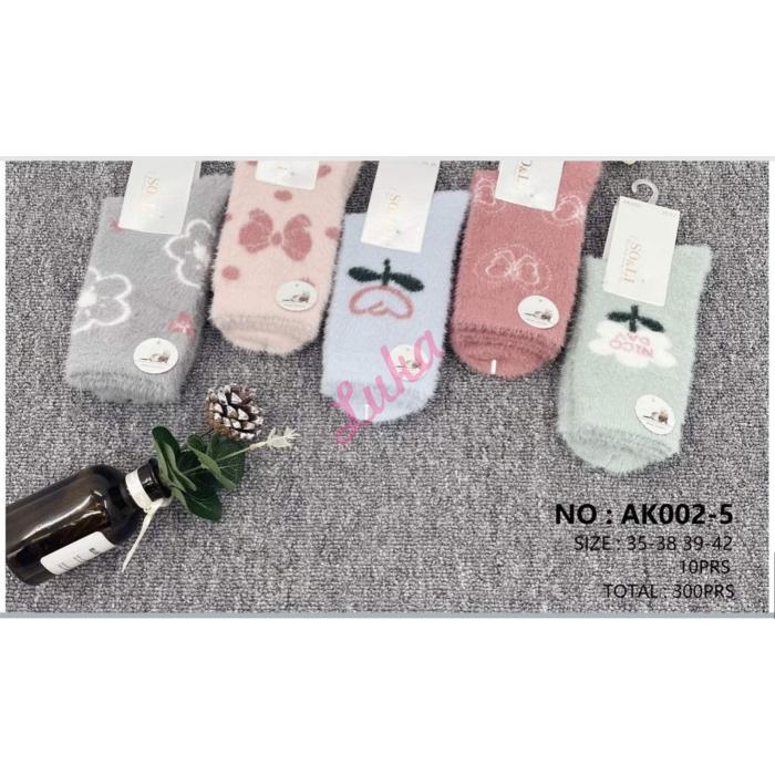 Women's Socks So&Li Wool AK002-4