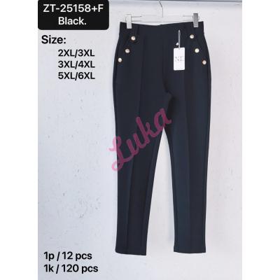 Women's pants ZT25157+F Big size