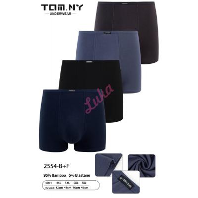 Men's boxer shorts Tomny 2554-B+F