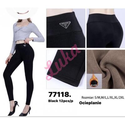 Women's leggings 55276 Warm
