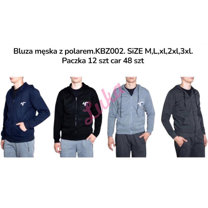 Bluza męska KBZ00 Ciepła