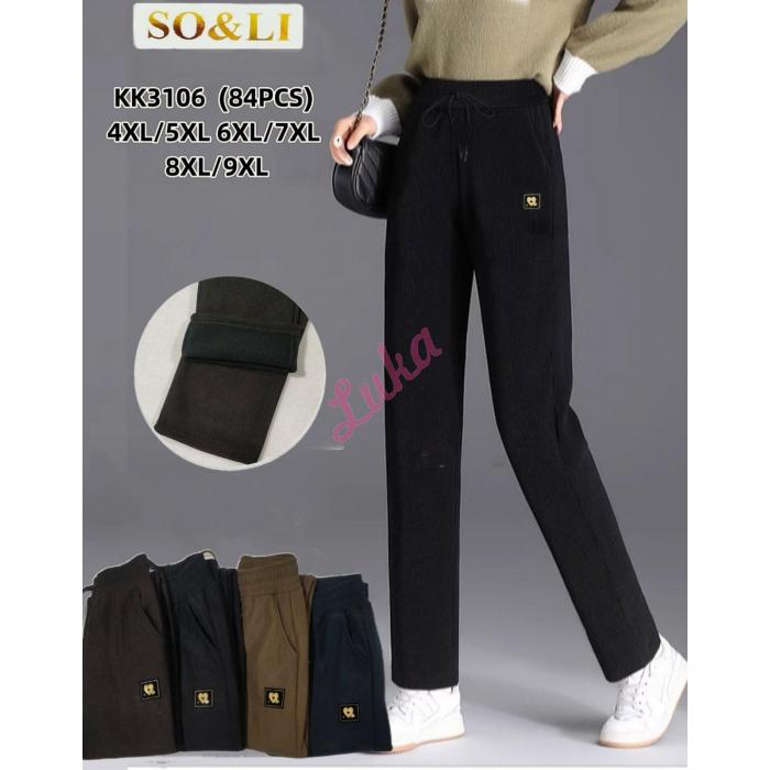 Women's pants So&Li KK3105 Warm