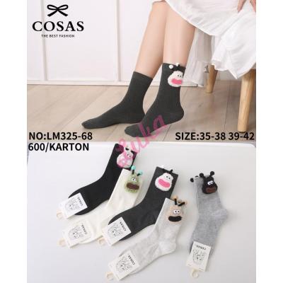 Women's low cut socks Cosas LM325-19