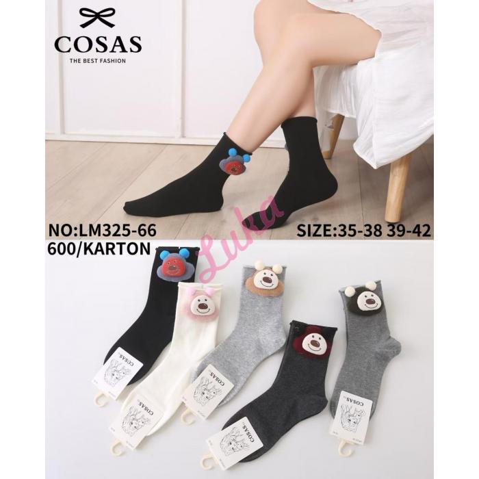 Women's low cut socks Cosas LM325-67