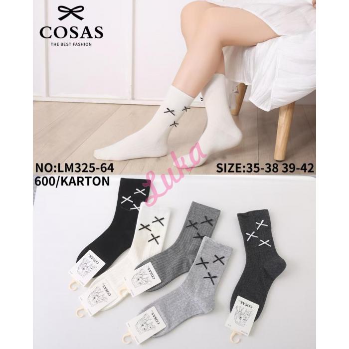Women's low cut socks Cosas LM325-66