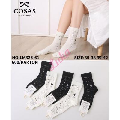 Women's low cut socks Cosas LM325-62