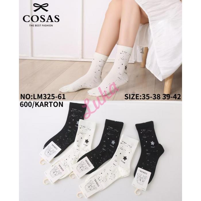 Women's low cut socks Cosas LM325-62