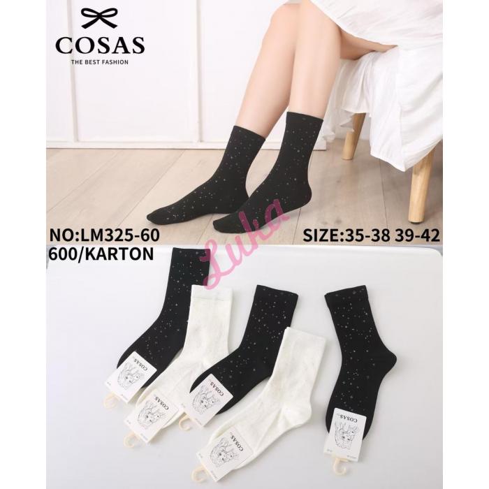 Women's low cut socks Cosas LM325-61