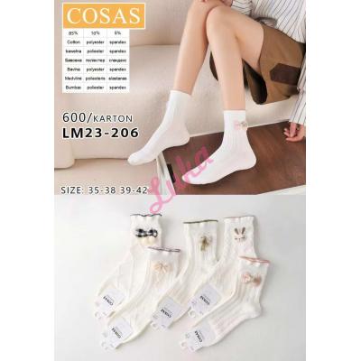 Women's low cut socks Cosas LM325-60