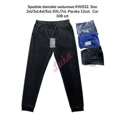 Women's pants D&A KHG001+1 Warm