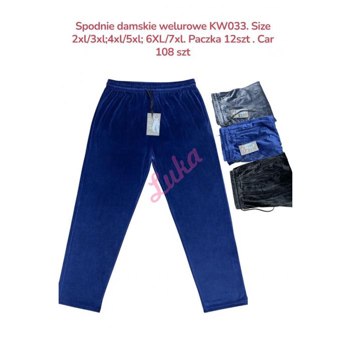 Spodnie damskie D&A KW032