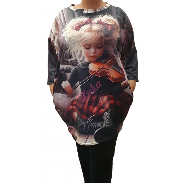 Women's Tunic Polska DES-182 Welur