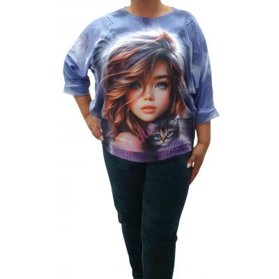 Women's Blouse Polska DES-165 Kimono