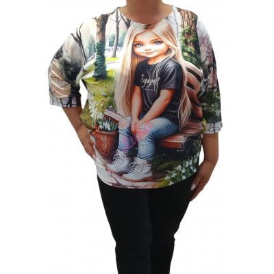 Women's Blouse Polska DES-166 Kimono