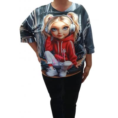 Women's Blouse Polska DES-169 Kimono