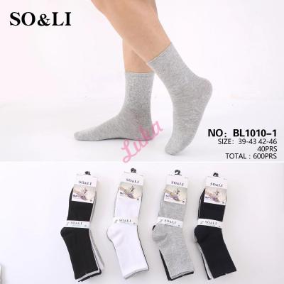 Men's socks SO&LI BL3010-4