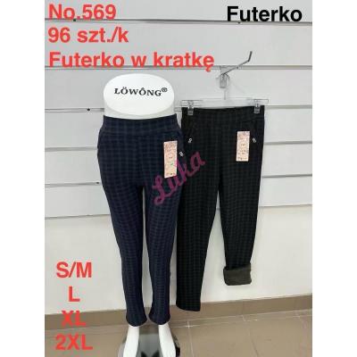 Spodnie damskie FYV LOWONG 569