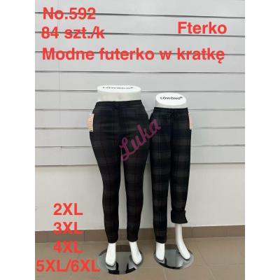 Spodnie damskie FYV LOWONG 592