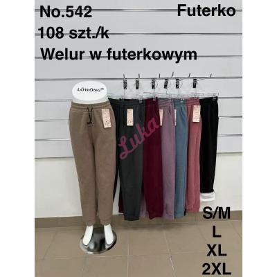 Spodnie damskie FYV LOWONG 542