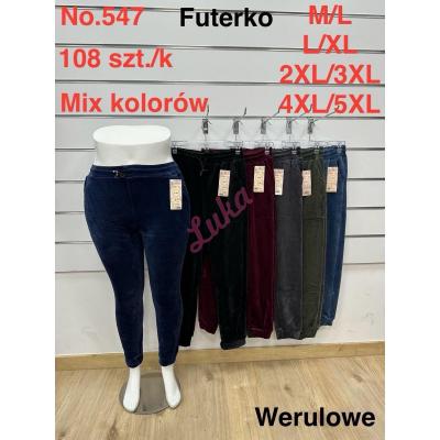 Spodnie damskie FYV LOWONG 547