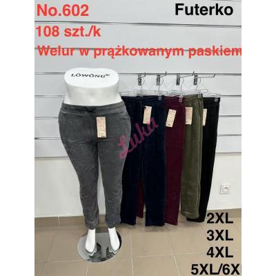 Spodnie damskie FYV LOWONG 602