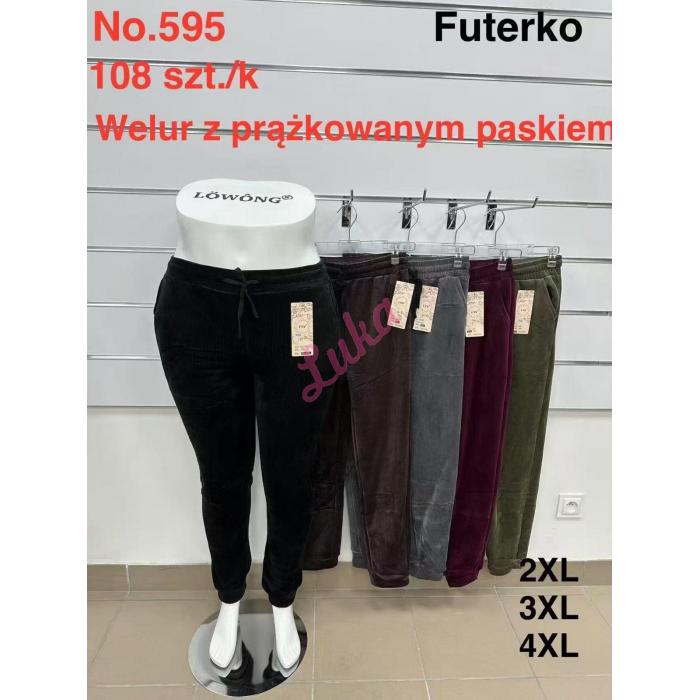 Spodnie damskie FYV LOWONG 608