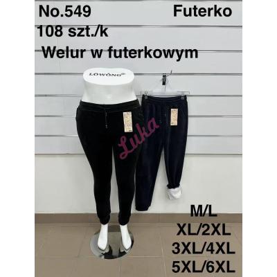 Spodnie damskie FYV LOWONG 549