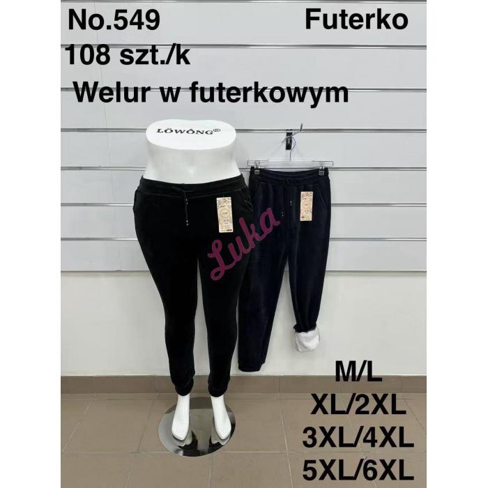 Spodnie damskie FYV LOWONG 591