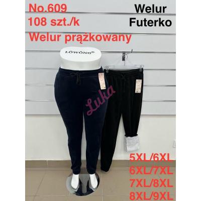 Spodnie damskie FYV LOWONG 609