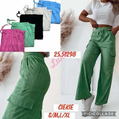 Spodnie damskie 25-51298